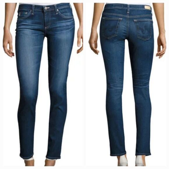 🔹️Adriano Goldschmied Blue Stilt Cigarette Jeans Size 4/27 Regular - Picture 13 of 13